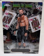DREW McINTYRE 2026 TOPPS CHROME WWE HOUSE OF CARDS INSERT CASE HIT!