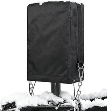 Electric Tongue Jack Cover, with D Rings, 900D Waterproof Oxford Fabric Travel T
