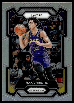 2023-24 Panini Prizm Prizms Silver #123 Max Christie
