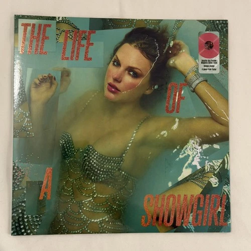 Taylor Swift LIFE OF A SHOWGIRL Sequins Are Forever Glitter Vinyl LimitedEdition