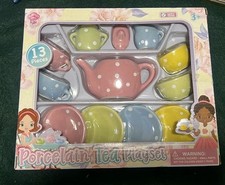 Porcelain tea Playset 13 Pieces
