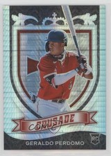 2021 Panini Chronicles Crusade Hyper Prizm /299 Geraldo Perdomo #8 5q7