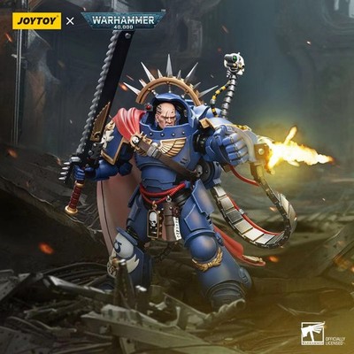 JOYTOY Warhammer 40k 1/18 JT7745 Ultramarines Captain Gravis Armour 3in Figure