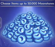 Disney Dreamlight Valley Choose Items up to 50,000 Moonstones/Moonstones