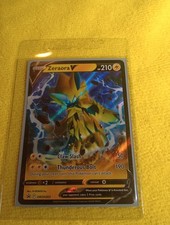 Pokemon TCG Zeraora V SWSH263 Black Star Promo Card Full Art
