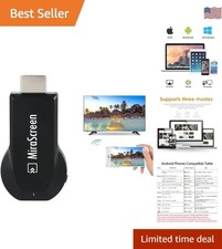 Compact Wireless Display Adapter for 1080P Miracast and Airplay Compatibility