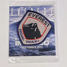 IMAX Theater Mount EVEREST REGAL IMAX Movie Advertising Patch
