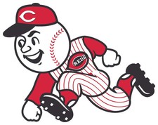 Cincinnati Reds Logo Vinyl Decal Sticker Car Window Laptop Bumper Sticker