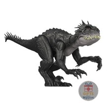 Figura Mattel Jurassic World Scorpius Rex Juguete Dinosaurio Rugiente Iluminado Nuevo