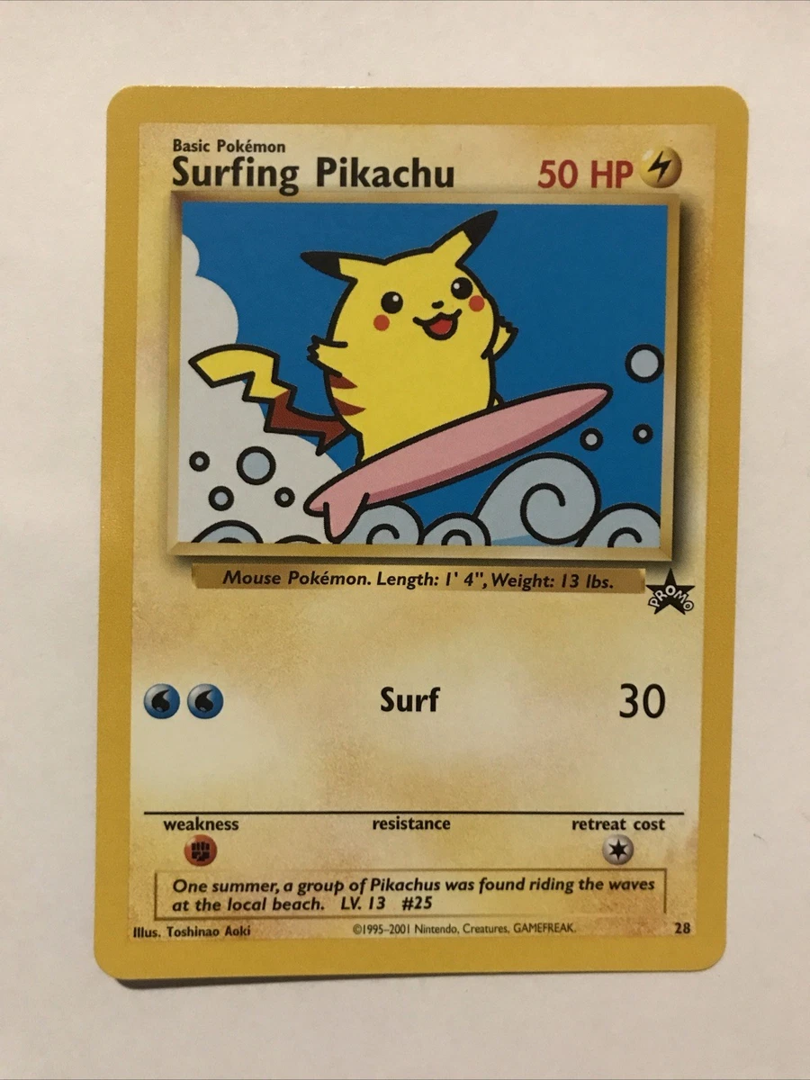 Surfing Pikachu Pokémon TCG Cards for sale | eBay