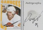 04-05 itg game franchises base gino odjick vancouver canucks autograph auto