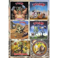 Tankard Sticker Pack | Chemical Invasion Stone Cold Sober One Foot In The Grave