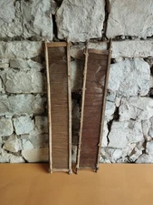 Old Primitive Antique Wooden Reeds Parts of Weaving Loom Mesh Harness - 19th.
