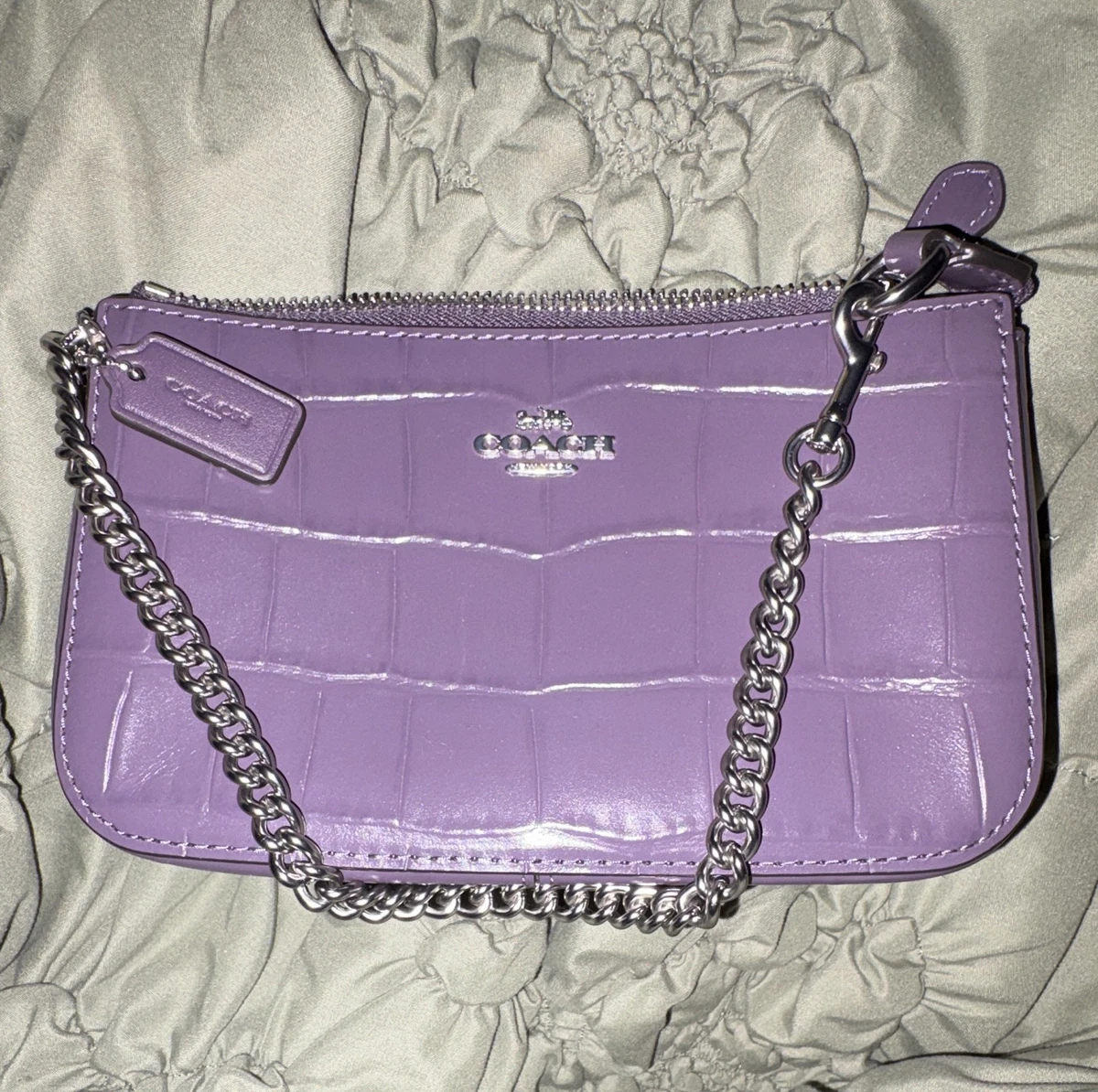 Coach Purple Patent Bags & Handbags for Women for sale - eBay