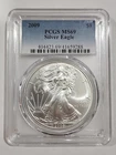 2009 Silver American Eagle MS-69 PCGS