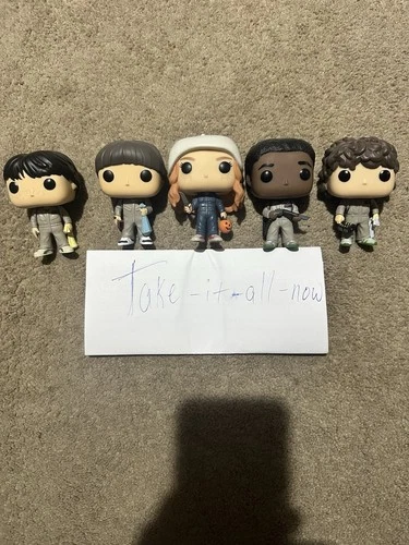 OOB Funko Stranger Things Max 552 Hot Topic Lucas Mike Will Dustin Ghostbusters