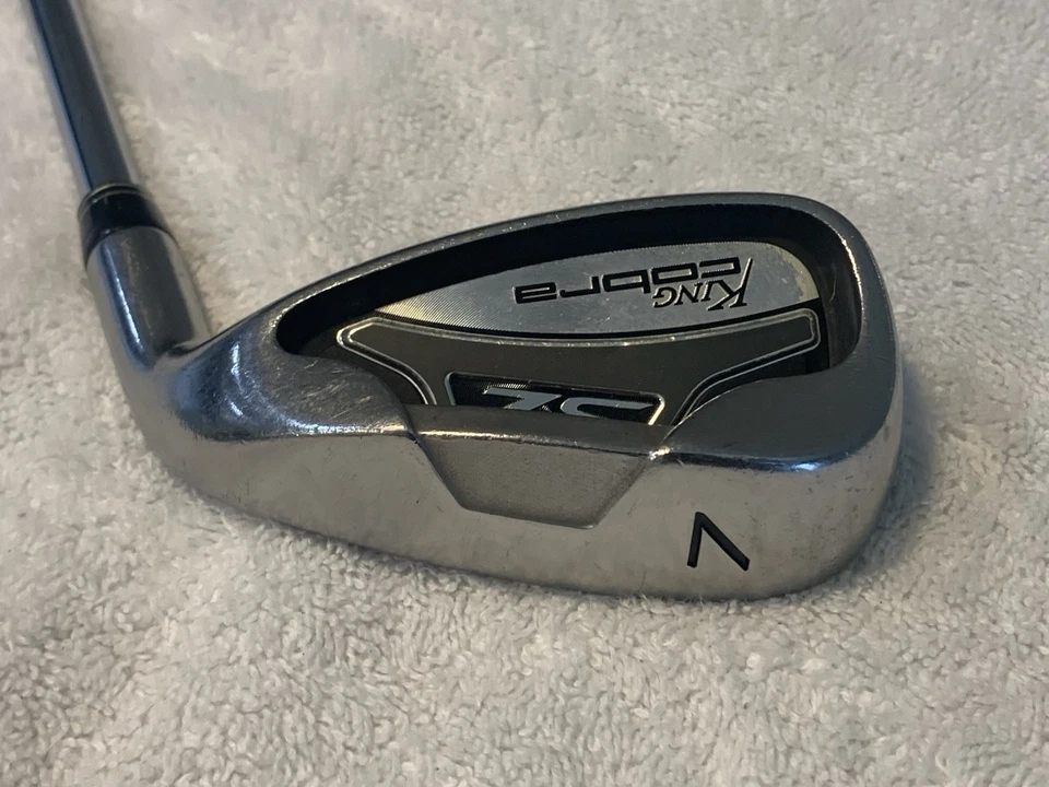 Cobra S2 Forjado Único 7 Hierro Acero NS Pro 1030H Eje Regular Hombre Mano Derecha Foto 2 de 4