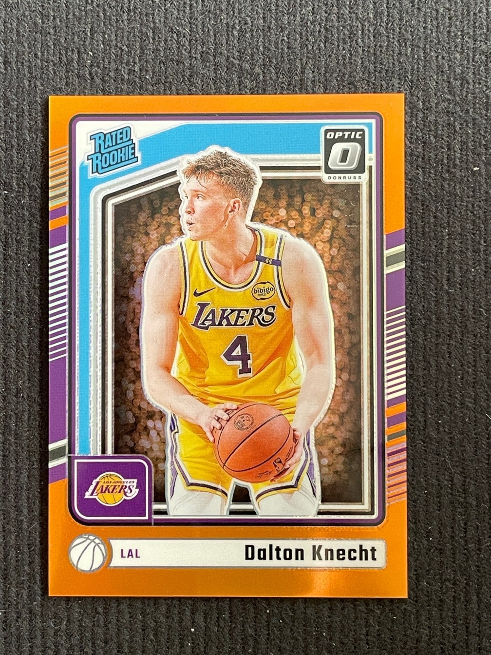 Dalton Knecht 2024-25 Panini Donruss Optic RC Orange /175 #256