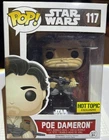 Funko Pop! Vinyl: Star Wars - Poe Dameron (Resistance)Hot Topic Exclusive #117