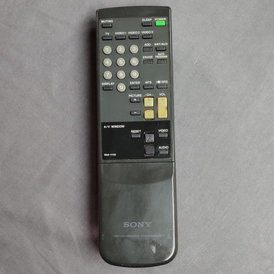 Sony RM-Y110 Programmable Commander Wireless Remote Control for TV/VTR Black