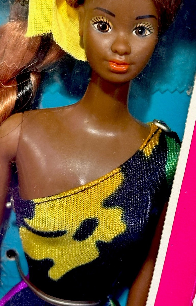 1985 Tropical Barbie, African-American Longest Hair Ever Mattel