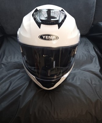 YEMA SPORT Motorcycle Full Face Helmet Size M Excellent Condition