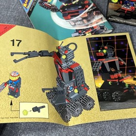 Lego 6889 System Space Spyrius Recon Robot  Set W/ Mini Figure Box And Manual