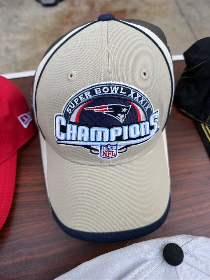 Gorra ajustable de los New England Patriots Super Bowl XXXIX Champions NFL Foto 4 de 4