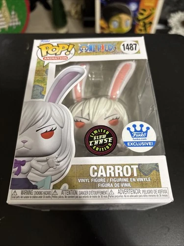 Funko POP! One Piece Carrot CHASE #1487 Funko Shop Exclusive W/ Protector ✅