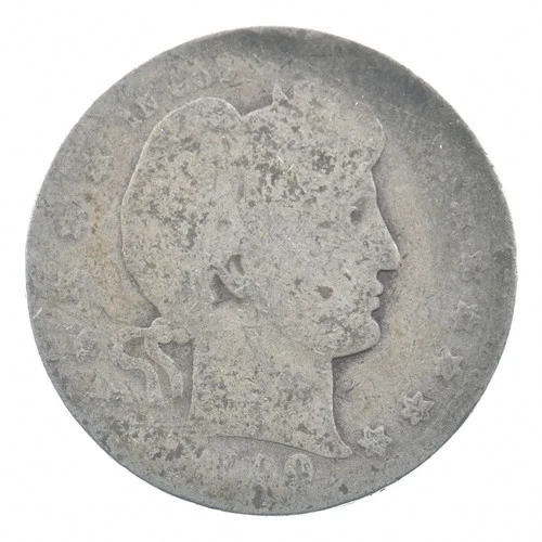 BETTER 1900-O Liberty Barber 90% Silver US Quarter *099