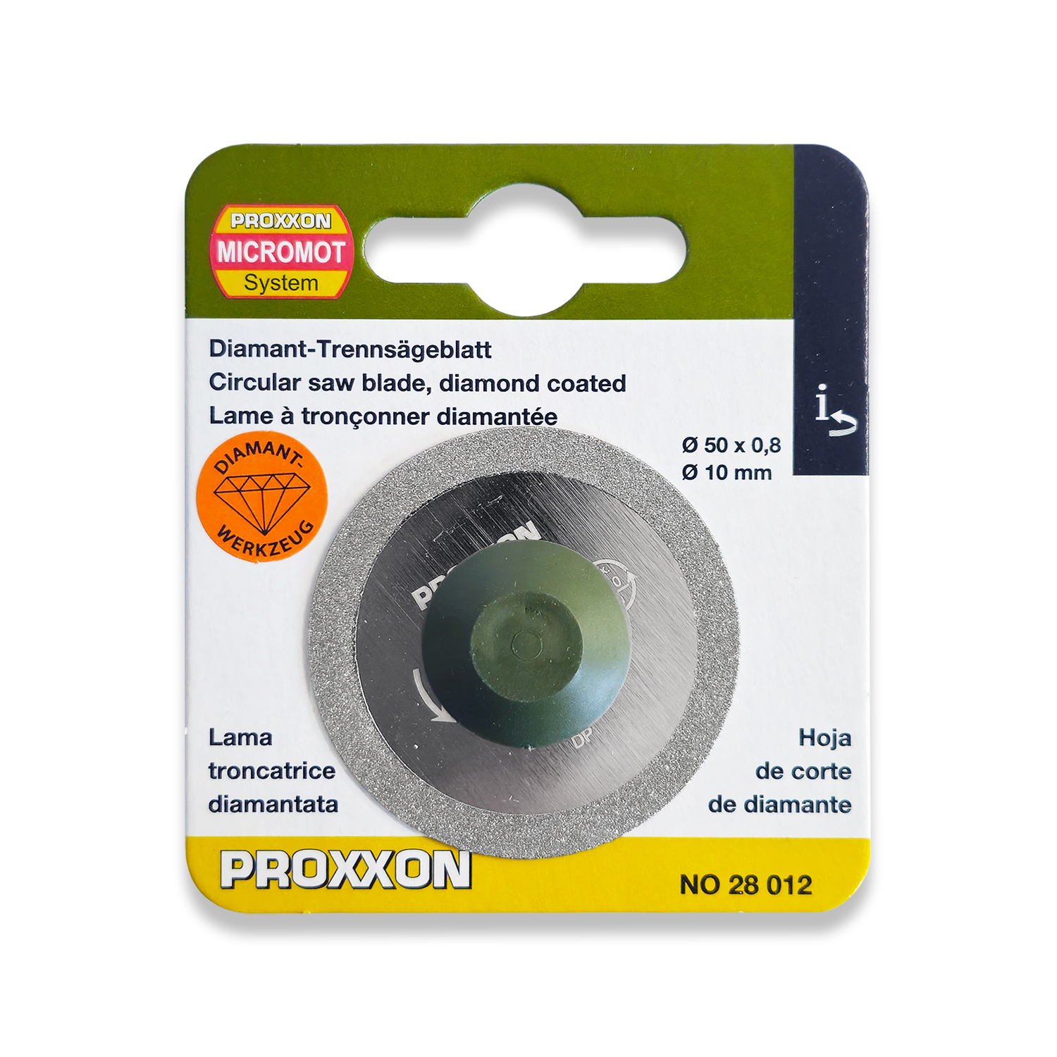 Proxxon 28012 Diamond Blade, 50 mm diameter NO 28 012 - Image 3