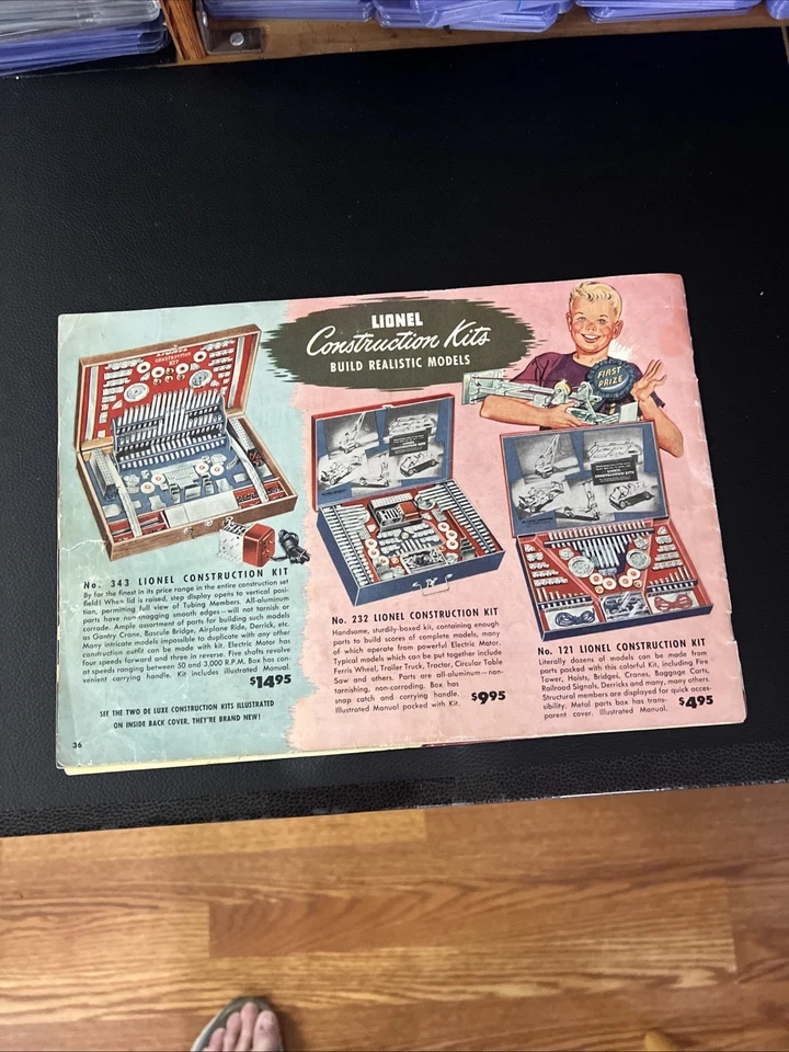 Lionel Train Catalog Brochure 1948 - Original - Very Nice - Image 3 of 4