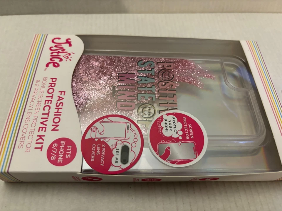 NUEVO Kit de protección de moda Justice Positive State of Mind para iPhone 6/7/8 Foto 4 de 4