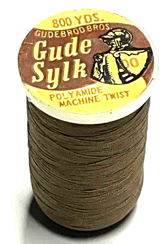 Gudebrod Gude Sylk 527 Bronze Type 00 Polyamide Machine Twist 800-Yard Spool - Picture 3 of 14