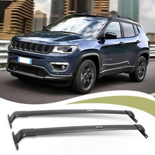 220 Lbs Roof Rack Cross Bars Fit For Jeep Compass 2018-2025 Cargo Bar Carrier