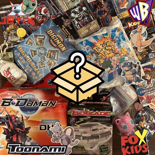 Nostalgic 2000's Mystery Surprise Pack (Kids WB, Fox Kids, Toonami, Jetix, etc.) - 第 1/6 張圖片