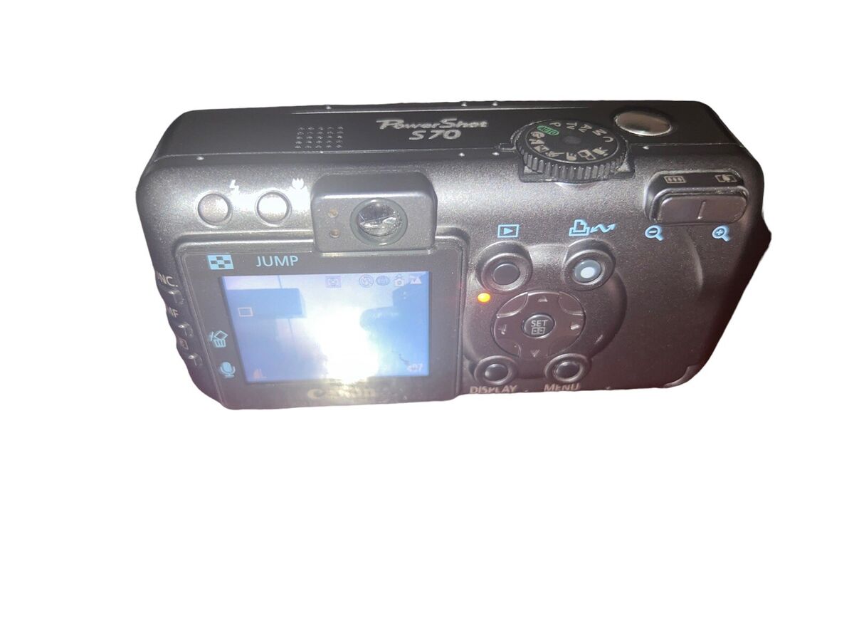 ＊完動品　完動品 Canon PowerShot S70 Canon PowerShot S70 AiAF 7.1MP 3.6x Digital Camera - no
