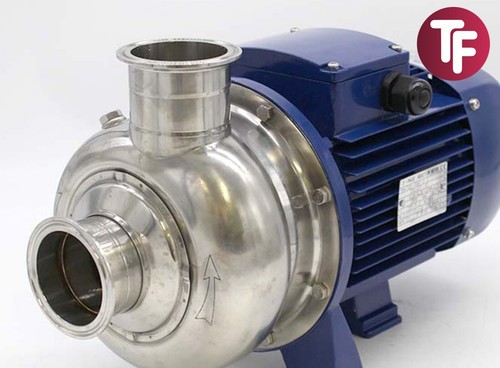 Enviroflex EFO-200-TC 2 1/2" Tri Clamp Semi-Open Impeller Brewery Pump 400V - Picture 10 of 12