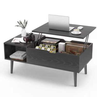 JHK Lift Top Coffee Table for Living Room   Adjustable Storage, Desk/Tea/Dining