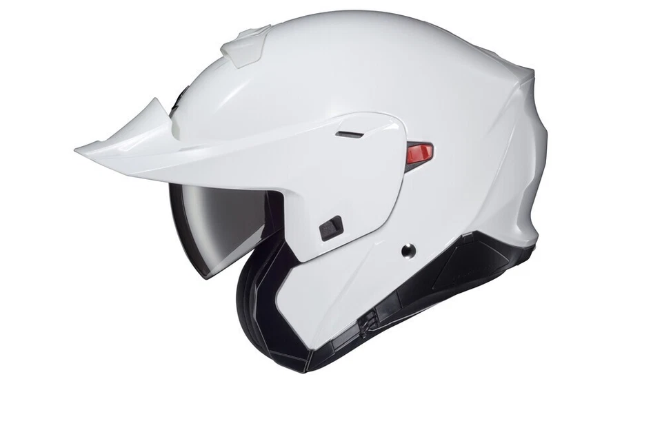 CASCO TRANSFORMADOR SCORPION EXO-GT930 BLANCO BRILLANTE TALLA XL-93-0056 Foto 2 de 2