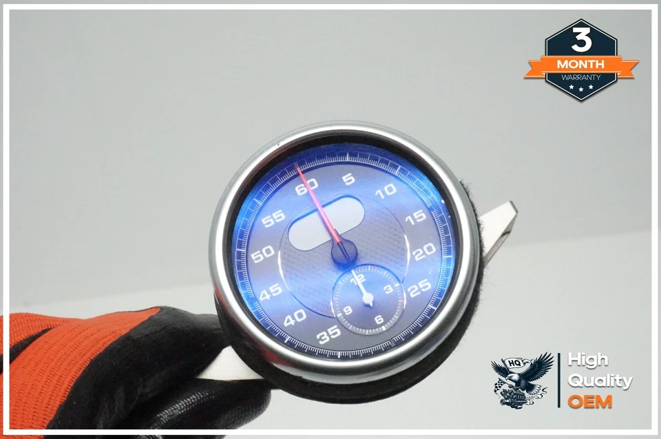 2015 - 2024 PORSCHE MACAN CENTER DASH ANALOG CLOCK STOPWATCH 7P5919203T OEM - Image 2 of 4