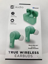 iHome True Wireless Earbuds - Teal.