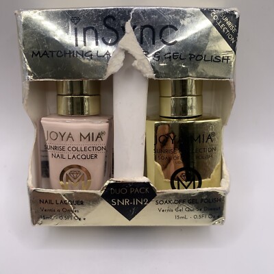 JOYA MIA  InSync  SNR IN2Perfect matching gel and nail polish Duo Set - Set Of 2