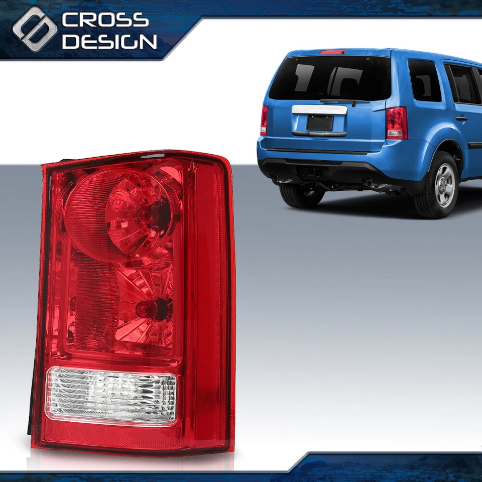 Conjunto de luz trasera derecha lado pasajero Honda Pilot 2009-2015 Foto 2 de 4