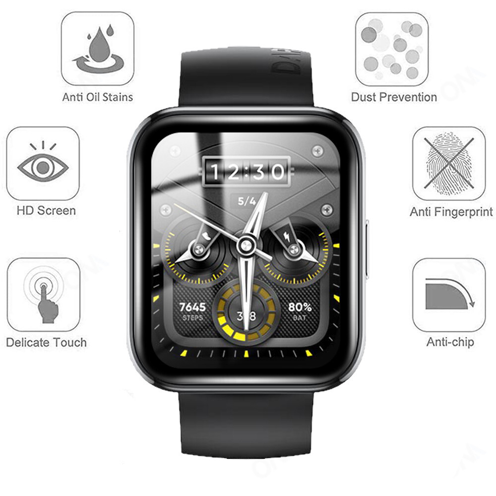 Full Screen Protective Film For Apple Watch Series 8 7 Se 6 5 4 45mm 40 42 44mm