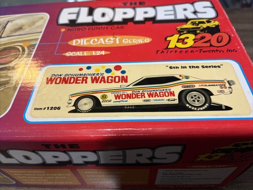 DON SCHUMACHER WONDER WAGON 1/24 1320 DIECAST THE FLOPPERS FUNNY CAR 1/2,500 - 第 12/16 張圖片