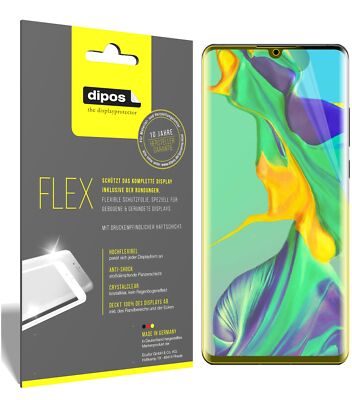 2x Schutzfolie für Huawei P30 Pro New Edition inkl. Rundung 3D Full Cover Flex