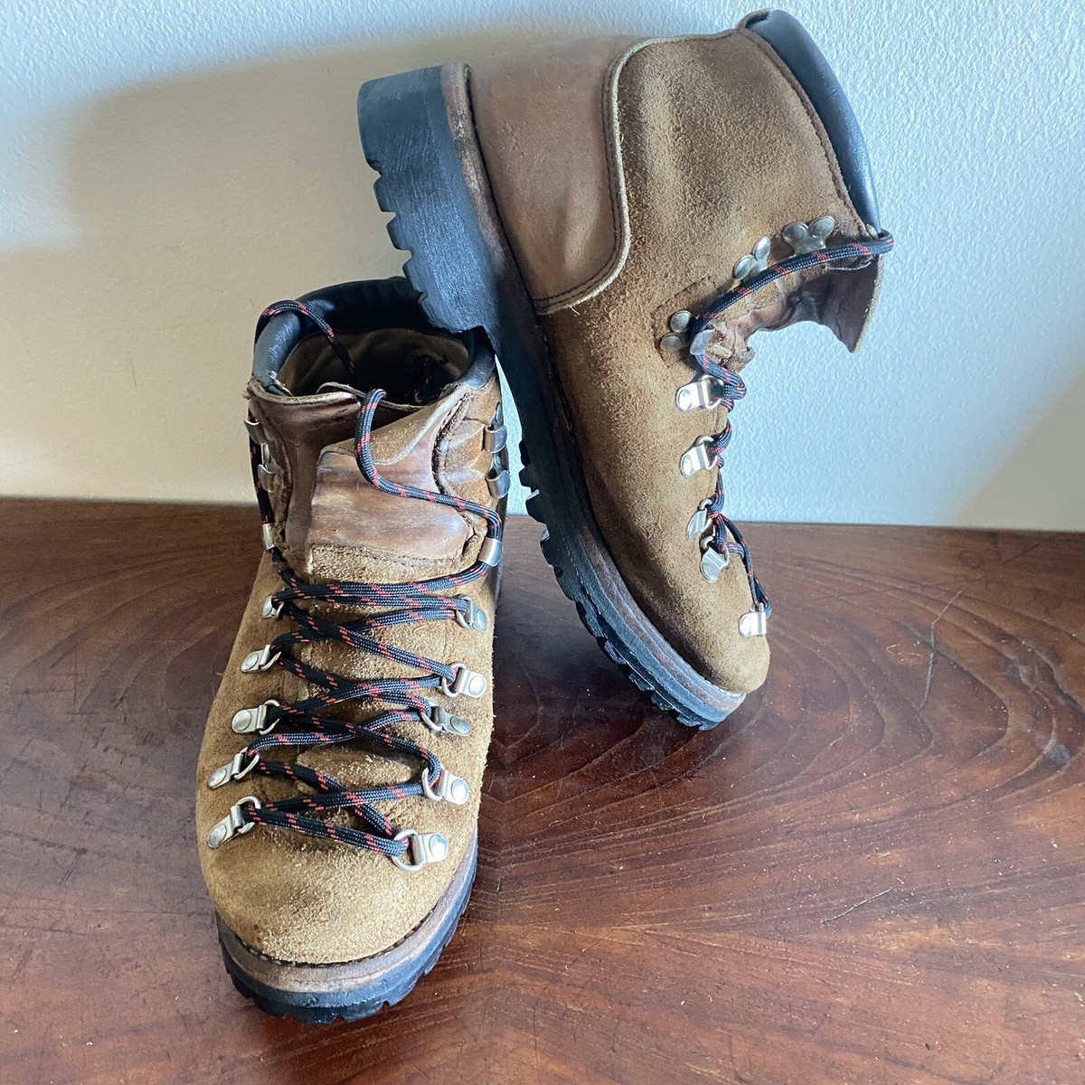Vintage Dexter Mens LW198-4 Hiking Suede Lace Up Mountain Boots Vibram USA 8M Dexter Suede Boots for Men for Sale | Shop New & Used Men main image 3