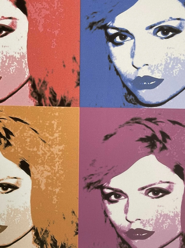 ANDY WARHOL * Debbie Harry (Blondie) * signed lithograph * limited # xx/100 - Bild 3 von 4
