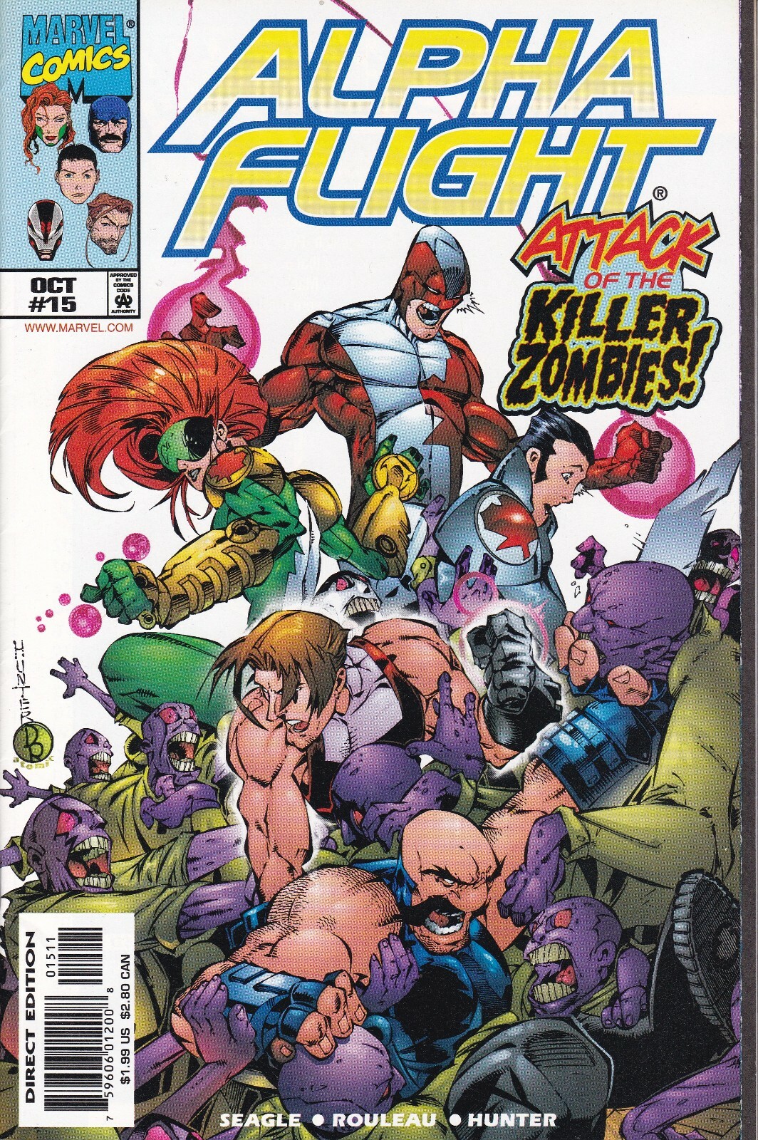 ALPHA FLIGHT (1997) #15 - Back Issue